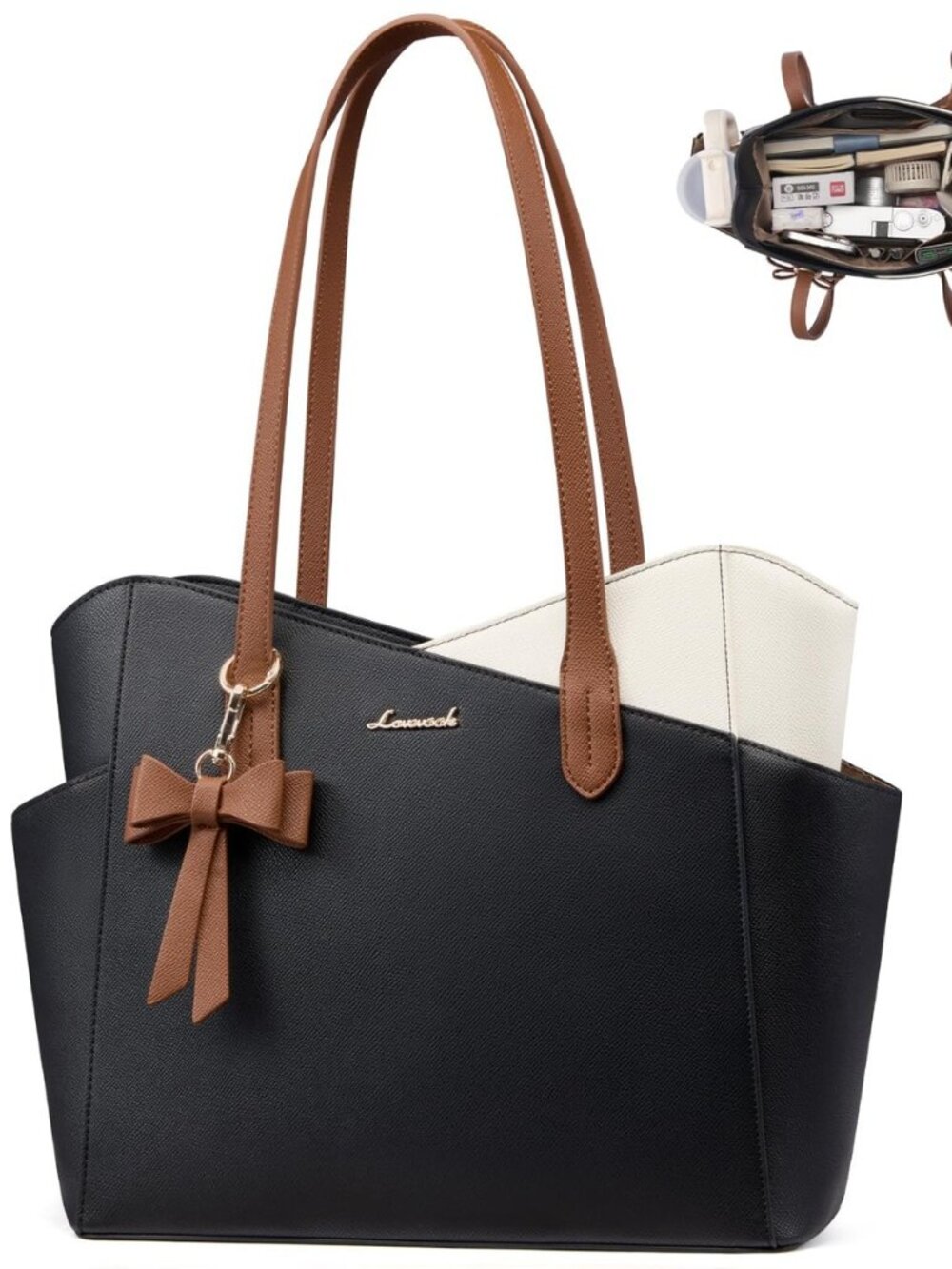 Small Tote Purse for Women, 2026 Structured PU Leather Handbags